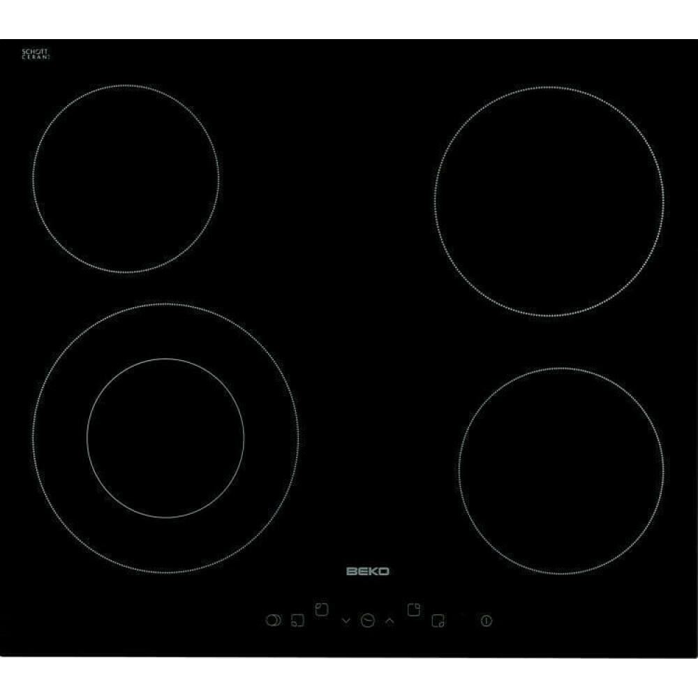 Beko HIC 64402 E Κεραμική Εστία Αυτόνομη 58x51cm