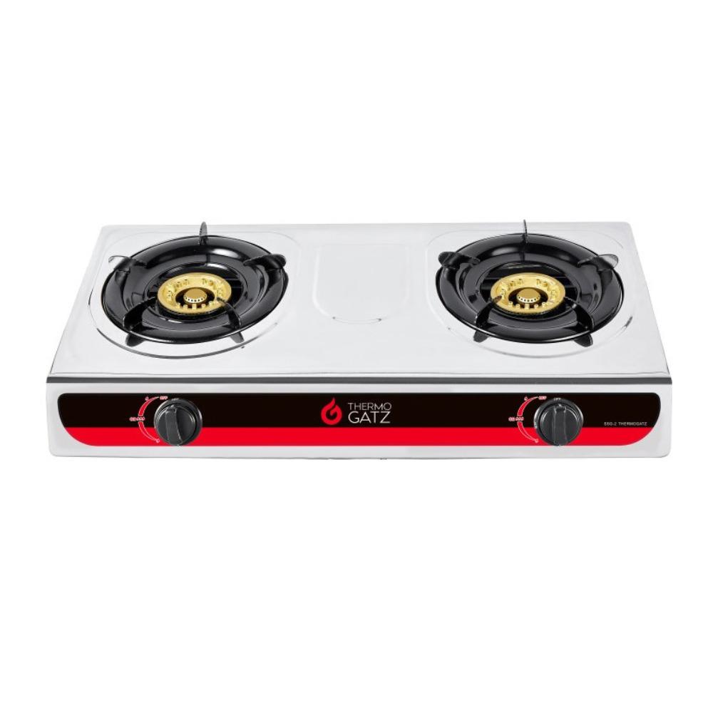 Thermogatz SSG 2 Επιτραπέζια Εστία Υγραερίου Διπλή Inox