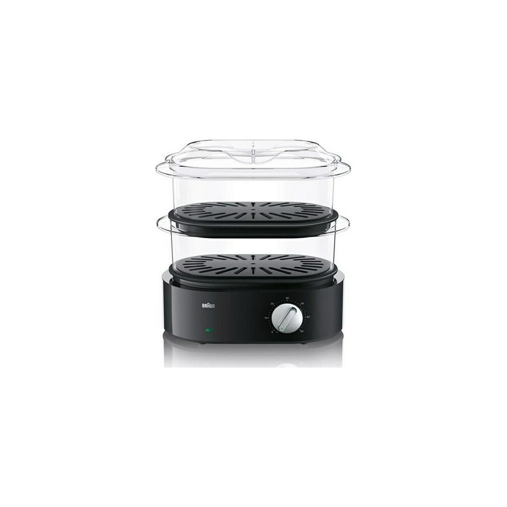 Braun FS 5100B Ατμομάγειρας με 2 Επίπεδα Μαγειρέματος 6.2lt