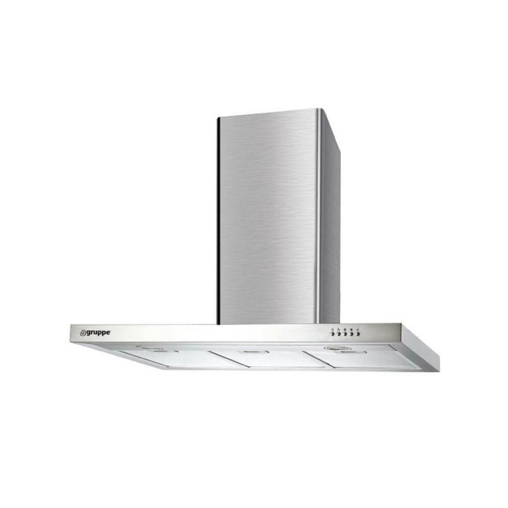 Gruppe Ostria 90 Απορροφητήρας Καμινάδα 90cm Inox