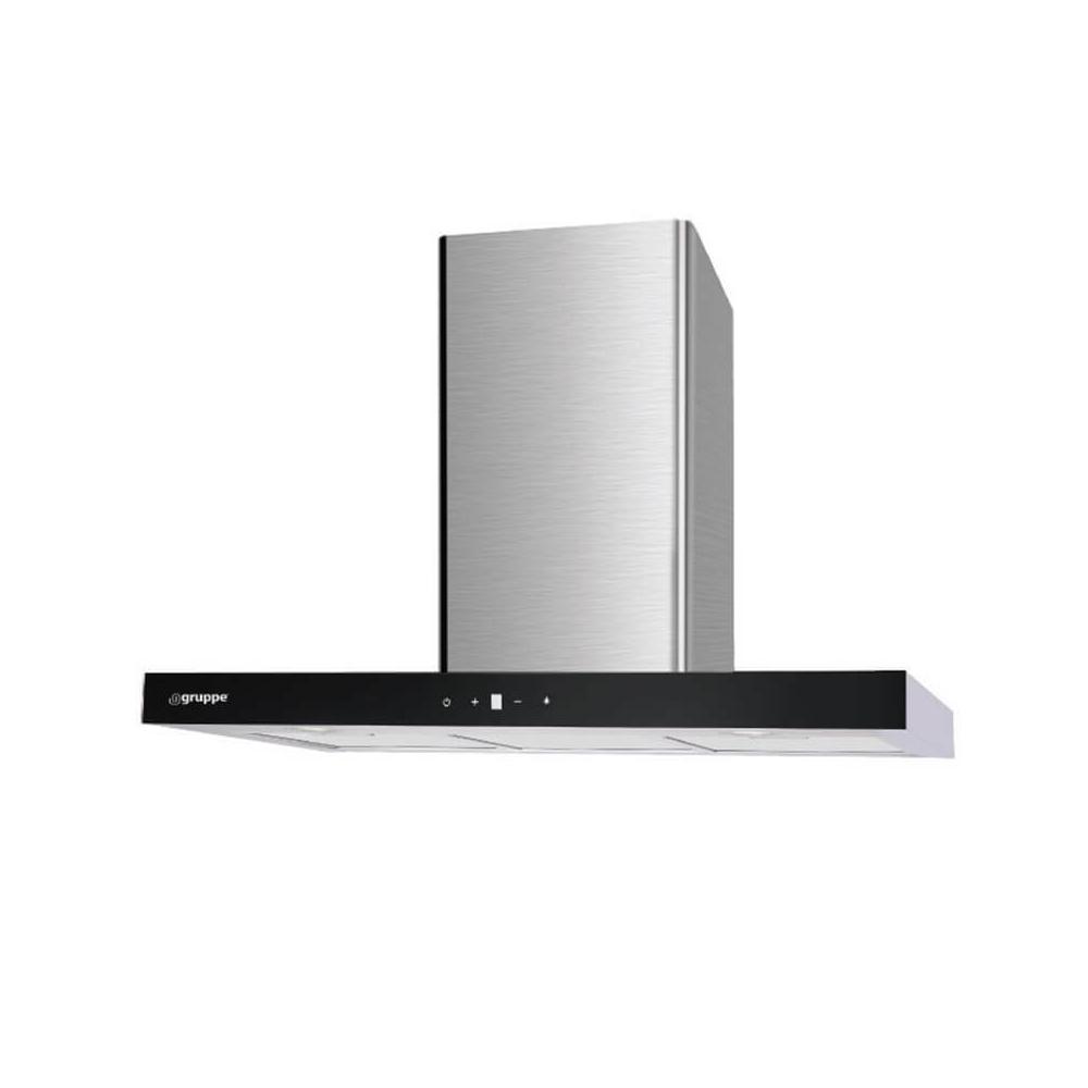 Gruppe Oceanos Απορροφητήρας Καμινάδα 90cm Inox