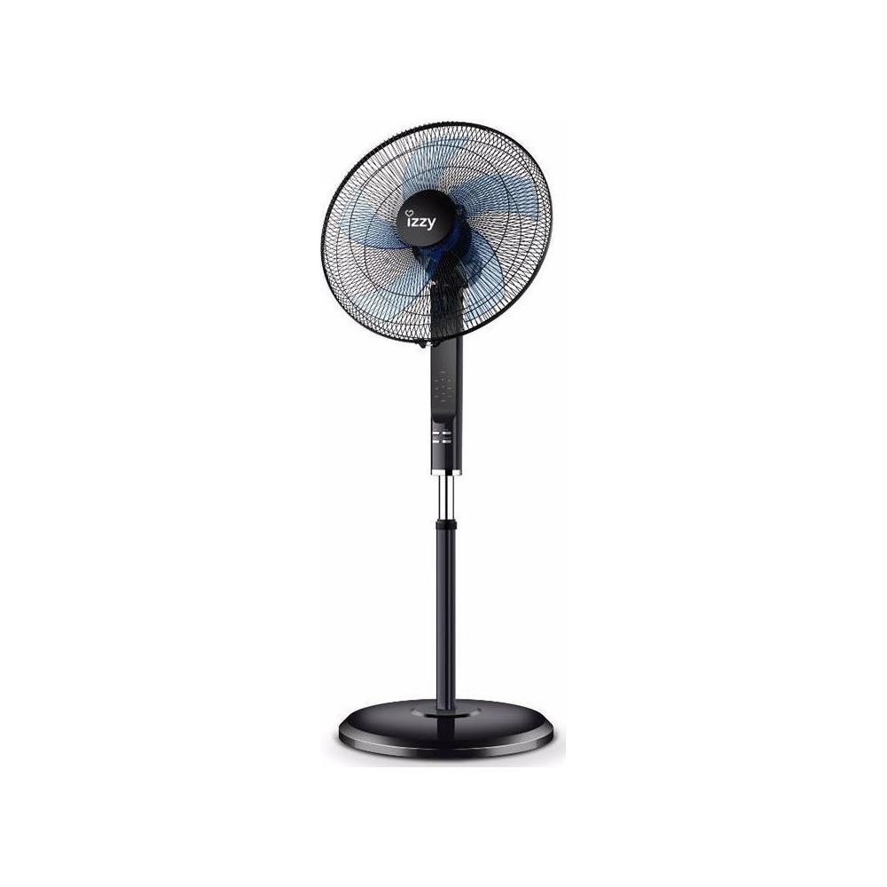 Izzy IZ-9004 Ανεμιστήρας Ορθοστάτης 70W Διαμέτρου 46cm με Τηλεχειριστήριο