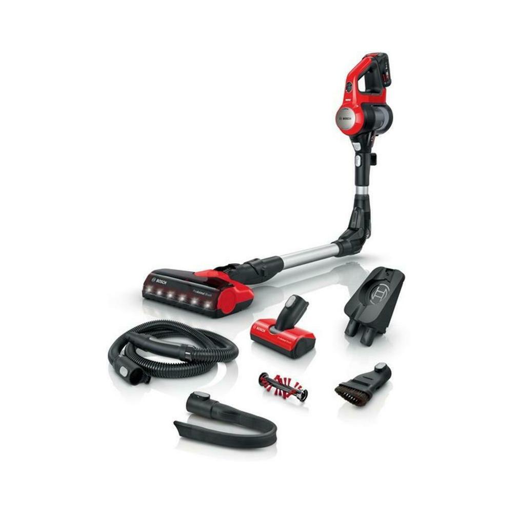 Bosch Unlimited 7 ProAnimal Επαναφορτιζόμενη Σκούπα Stick 18V Red