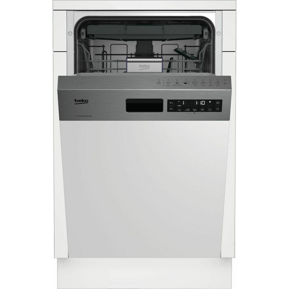 Beko DSS 28121 X Εντοιχιζόμενο Πλυντήριο Πιάτων για 11 Σερβίτσια Π44.8xY82εκ. Λευκό