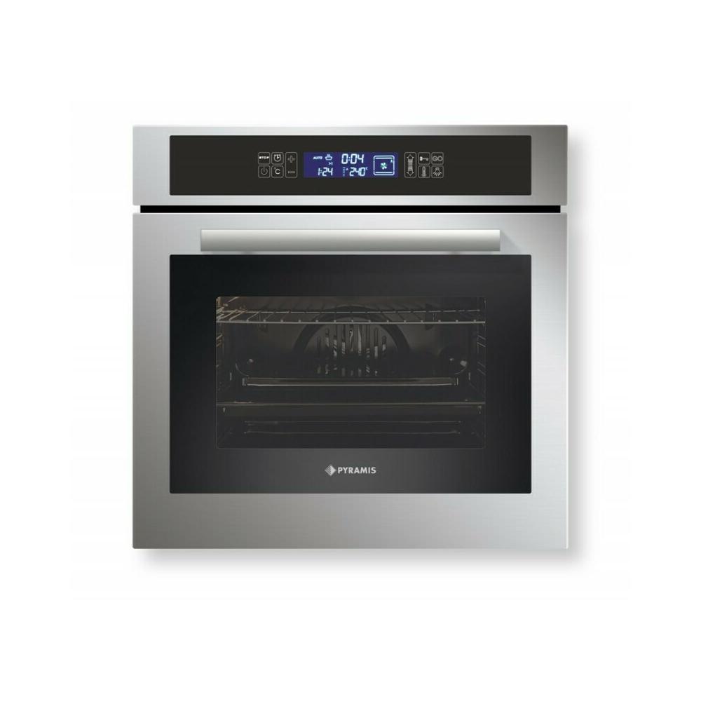 Pyramis 60ΑΠ 1075S Φούρνος άνω Πάγκου 66lt χωρίς Εστίες Π59.5εκ. Inox
