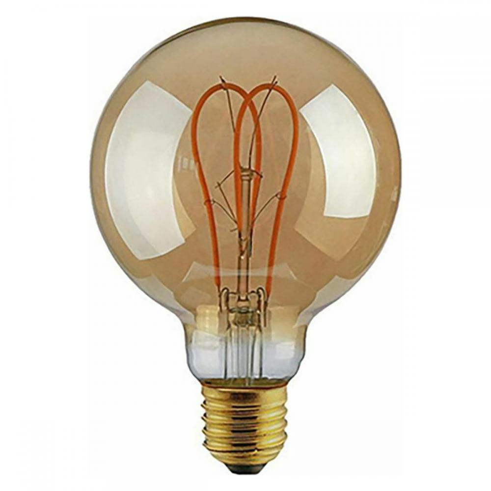 Eurolamp Λάμπα LED για Ντουί E27 και Σχήμα G125 Θερμό Λευκό 300lm Dimmable
