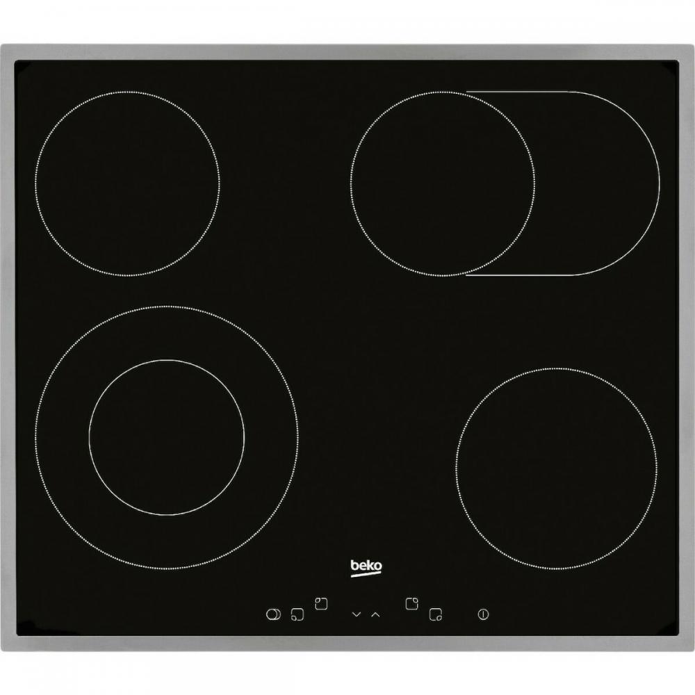 Beko HIC 64403 X Κεραμική Εστία Αυτόνομη 58x51cm