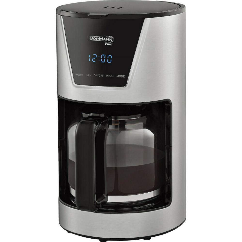 Bormann Elite BHA4000 Προγραμματιζόμενη Καφετιέρα Φίλτρου 900W Silver