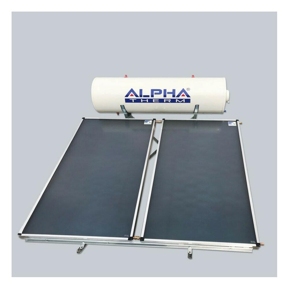 Alpha Therm Ηλιακός Θερμοσίφωνας 160 λίτρων Glass Τριπλής Ενέργειας με 3τ.μ. Συλλέκτη