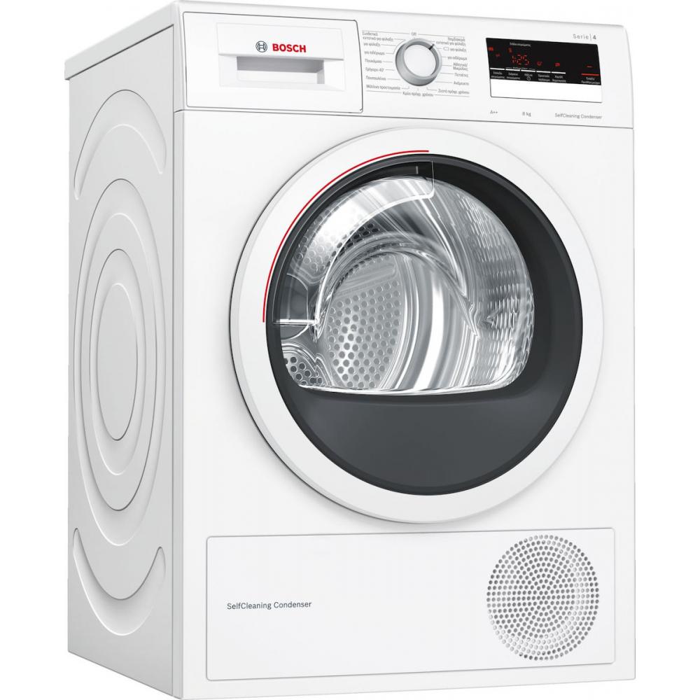 Bosch WTM85268GR Στεγνωτήριο 8kg A++ με Αντλία Θερμότητας Bosch WTM85268GR Στεγνωτήριο 8kg A++ με Αντλία Θερμότητας