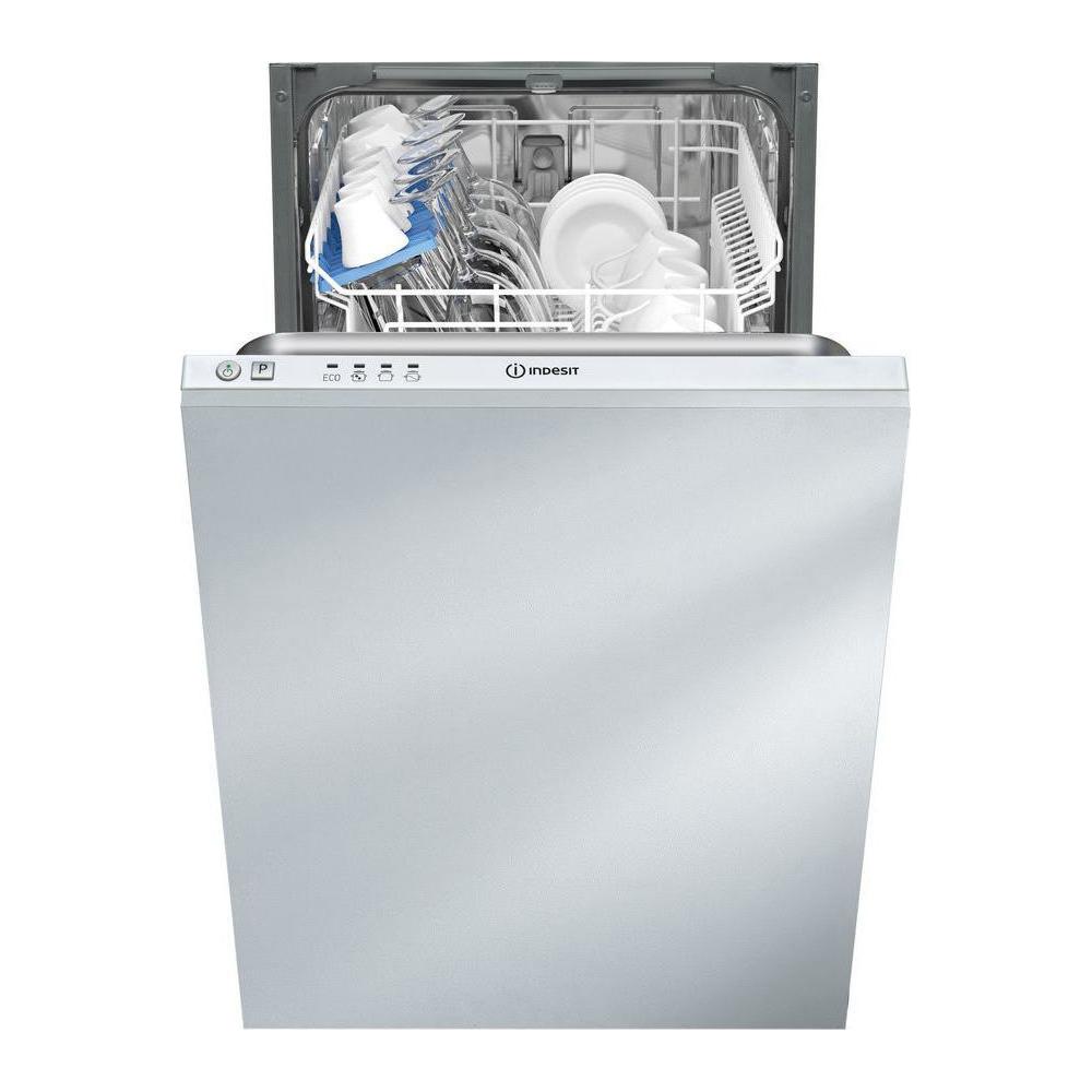 Indesit DSIE 2B10 Πλήρως Εντοιχιζόμενο Πλυντήριο Πιάτων για 10 Σερβίτσια Π44.8xY82εκ. Λευκό