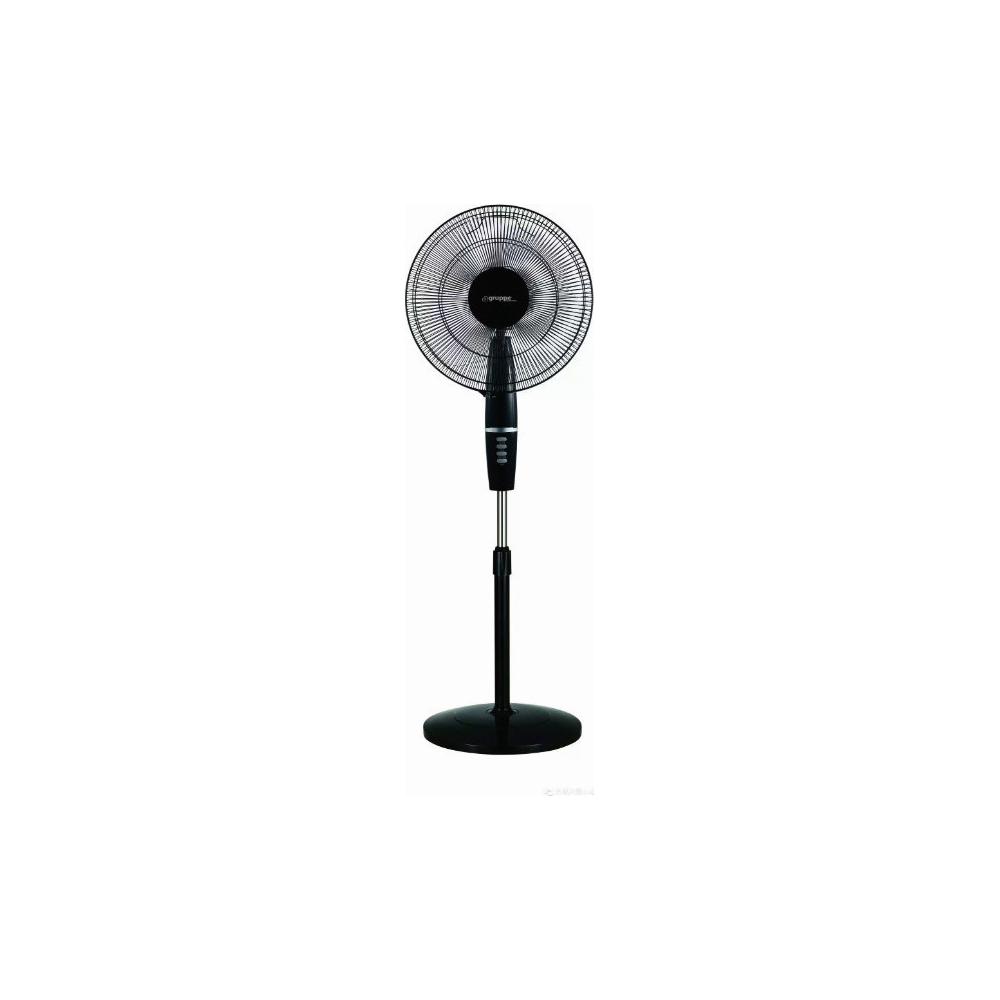 Gruppe FS 40-413 Ανεμιστήρας Ορθοστάτης 60W Διαμέτρου 40cm Black