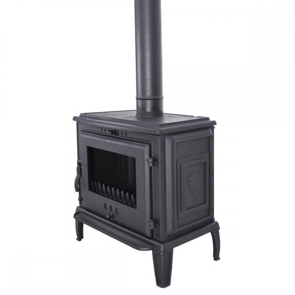 Thermogatz TGM-023Α Μαντεμένια Ξυλόσομπα 15kW Γκρι