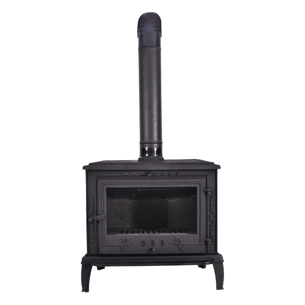 Thermogatz TGM 008A Μαντεμένια Ξυλόσομπα 13kW Μαύρη