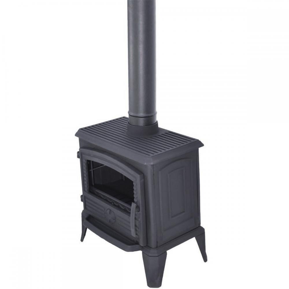 Thermogatz TGM-031 Μαντεμένια Ξυλόσομπα 10kW Γκρι