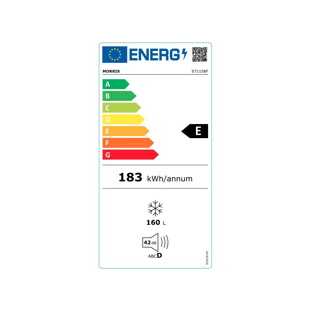 Morris S71158F Όρθιος Καταψύκτης 160lt