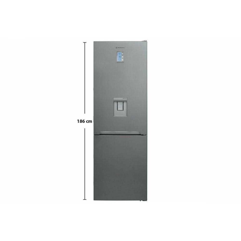 Morris R76323CAP Ψυγειοκαταψύκτης 331lt Total NoFrost Υ186xΠ59.5xΒ65εκ. Inox