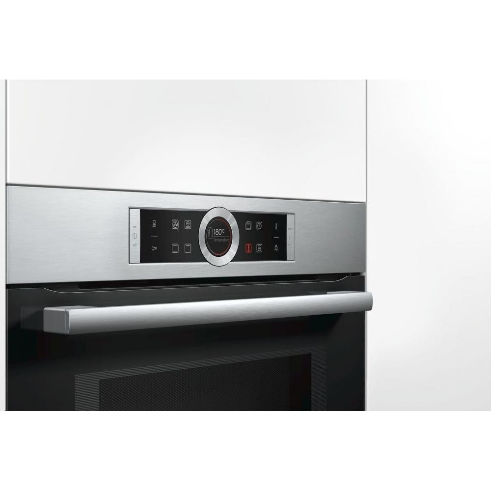 Bosch CMG633BS1 Εντοιχιζόμενος Φούρνος Μικροκυμάτων με Grill 45lt Inox