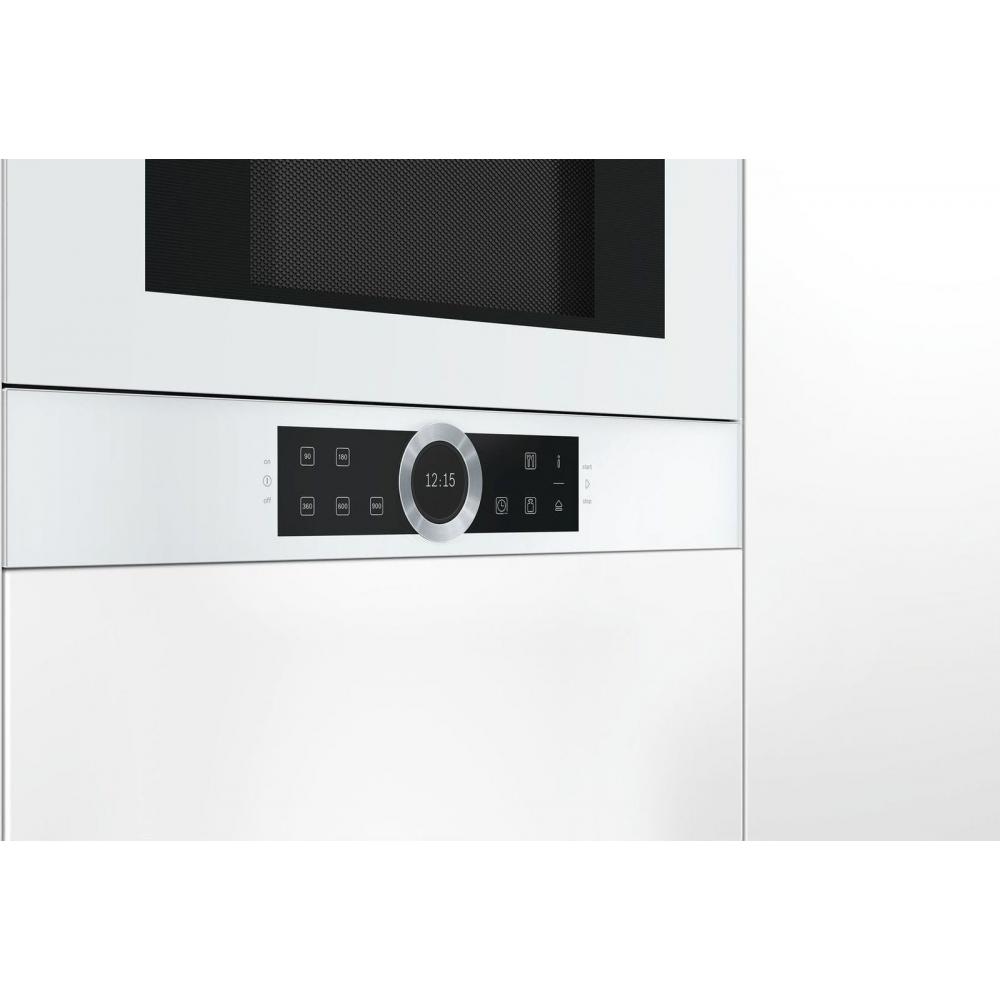 Bosch BFL634GW1 Εντοιχιζόμενος Φούρνος Μικροκυμάτων 21lt Λευκός