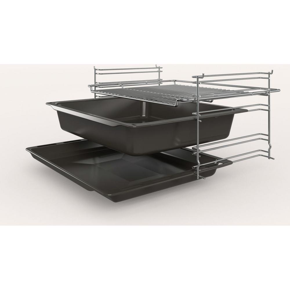 Pitsos PHA009020 Κουζίνα 66lt με Εμαγιέ Εστίες Π60εκ. Λευκή