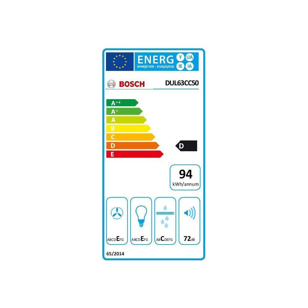 Bosch DUL63CC50 Ελεύθερος Απορροφητήρας 60cm Inox