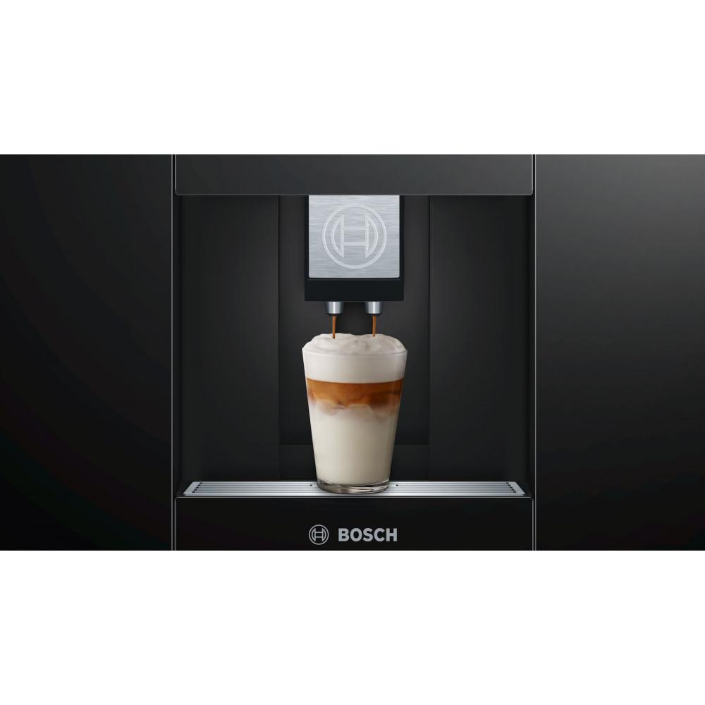 Bosch CTL636ES6 Αυτόματη Μηχανή Espresso Εντοιχιζόμενη 1600W Πίεσης 19bar με Μύλο και Wi-Fi Μαύρη