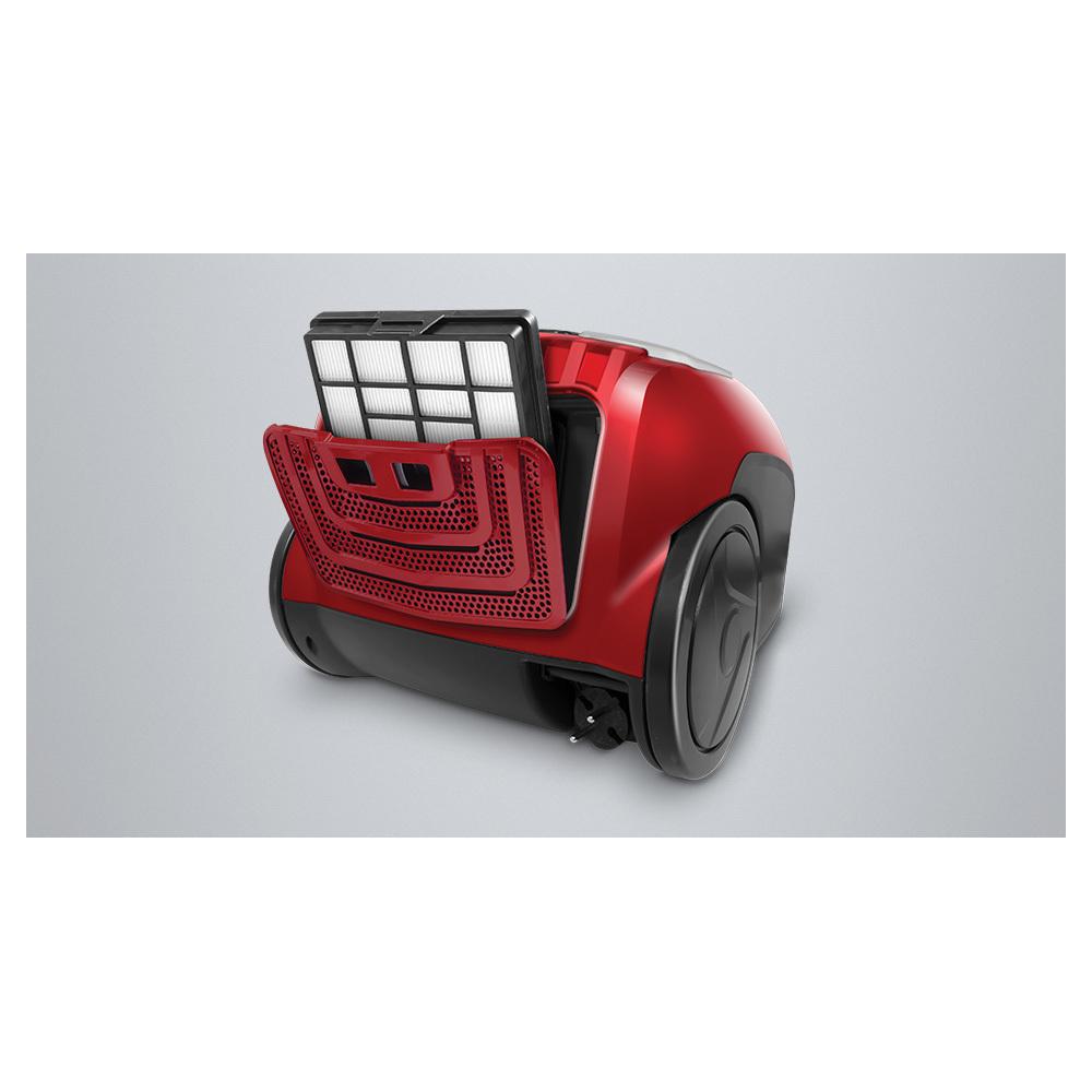 Inventor Epic EP-BG62 Ηλεκτρική Σκούπα 700W με Σακούλα 3.5lt Κόκκινη
