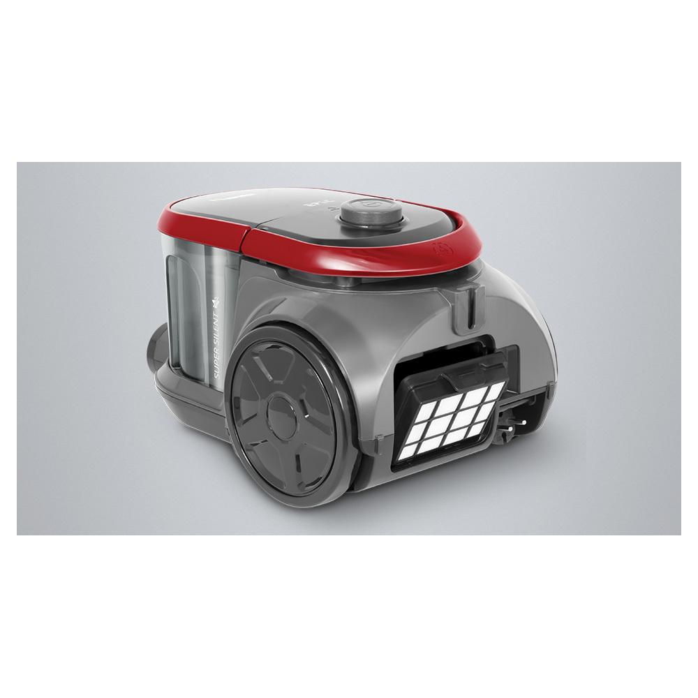 Inventor Epic EP-MNC69 Ηλεκτρική Σκούπα 800W με Κάδο 2.5lt Κόκκινη