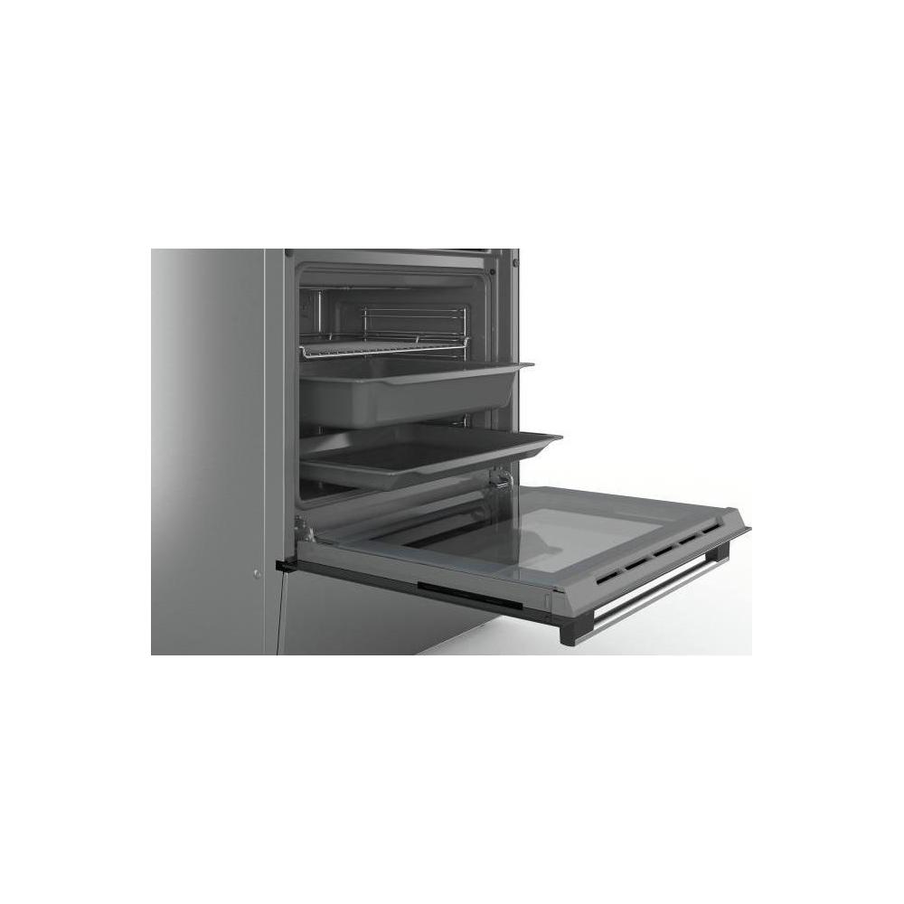 Bosch HKR390050 Κουζίνα 66lt με Κεραμικές Εστίες Π60εκ. Inox