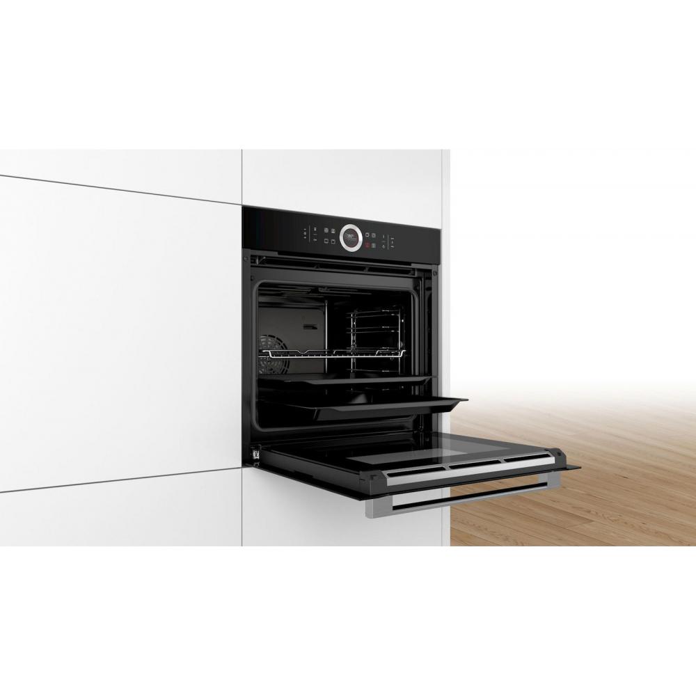 Bosch HBG634BB1 Φούρνος άνω Πάγκου 71lt χωρίς Εστίες Π59.5εκ. Μαύρος