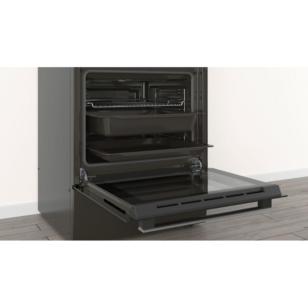 Pitsos PHA009090 Κουζίνα 66lt με Εμαγιέ Εστίες Π60εκ. Καφέ