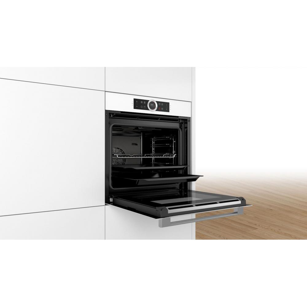 Bosch HBG634BW1 Φούρνος άνω Πάγκου 71lt χωρίς Εστίες Π59.5εκ. Λευκός