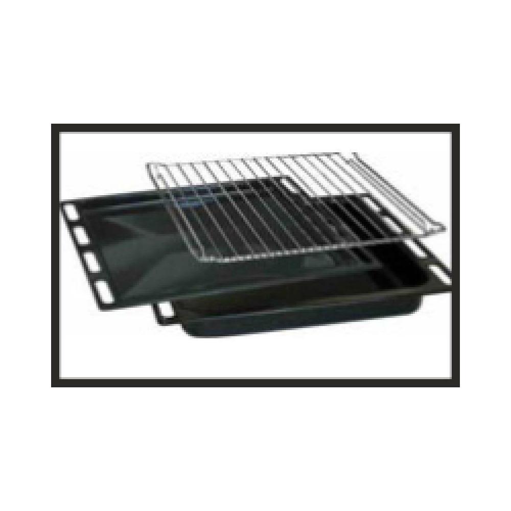 United UFC-60264 Κουζίνα 65lt με Εμαγιέ Εστίες Π60εκ. Λευκή