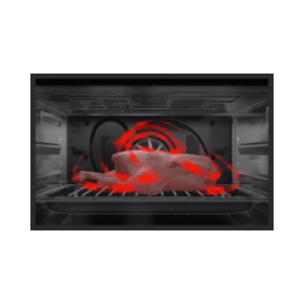 United UFC-60264 Κουζίνα 65lt με Εμαγιέ Εστίες Π60εκ. Λευκή