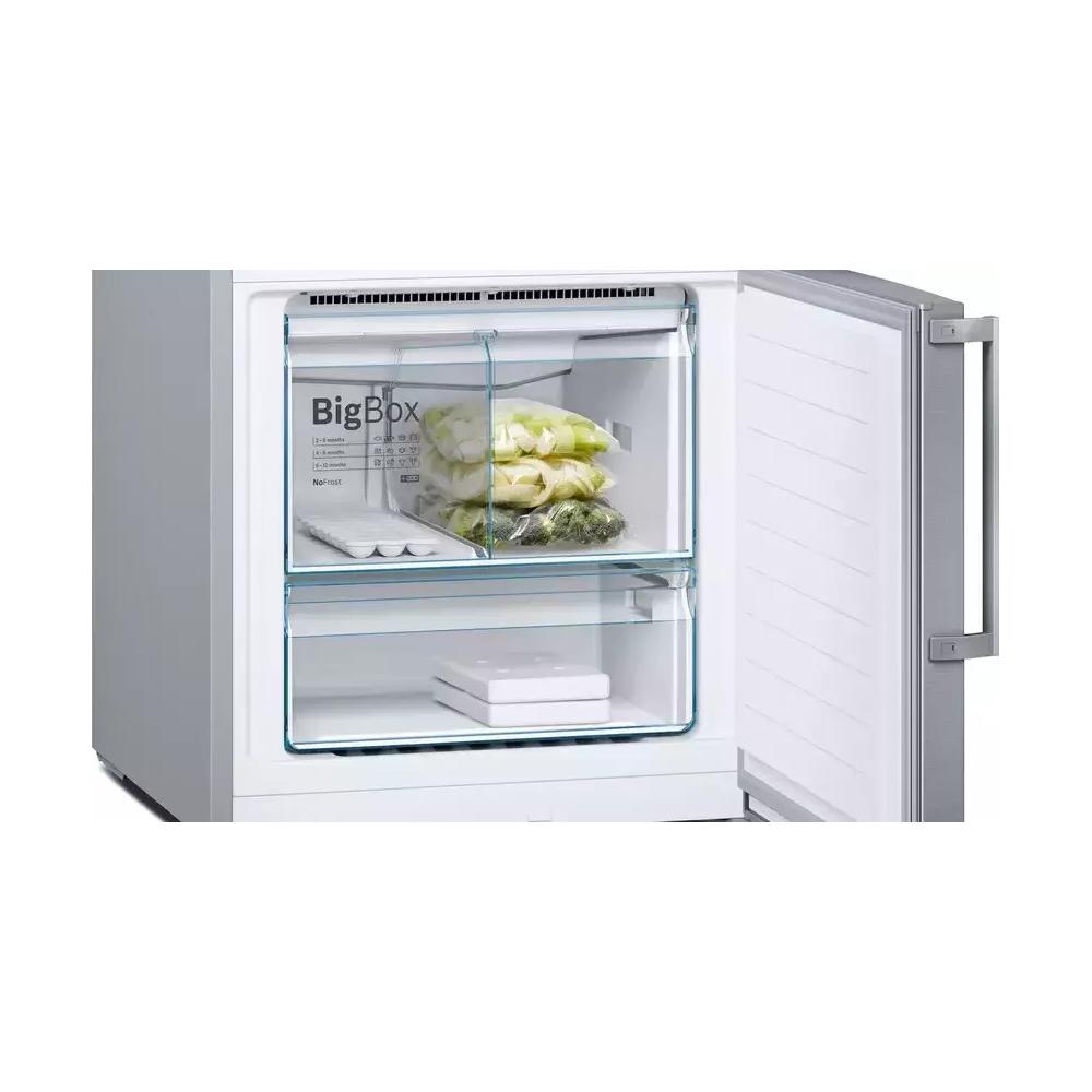 Bosch KGN56XIEP Ψυγειοκαταψύκτης 508lt Total NoFrost Υ193xΠ70xΒ80εκ. Inox
