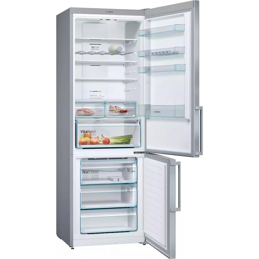Bosch KGN49XIDP Ψυγειοκαταψύκτης 438lt Total NoFrost Υ203xΠ70xΒ67εκ. Inox