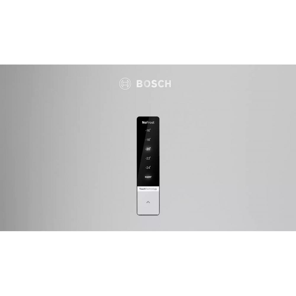 Bosch KDN43V1FA Ψυγείο Δίπορτο 328lt Total NoFrost Υ178xΠ70xΒ64.5εκ. Inox