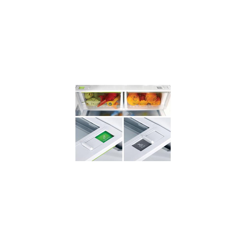 Inventor PS18870LIN Ψυγειοκαταψύκτης 435lt Total NoFrost Υ188xΠ70xΒ66εκ. Inox