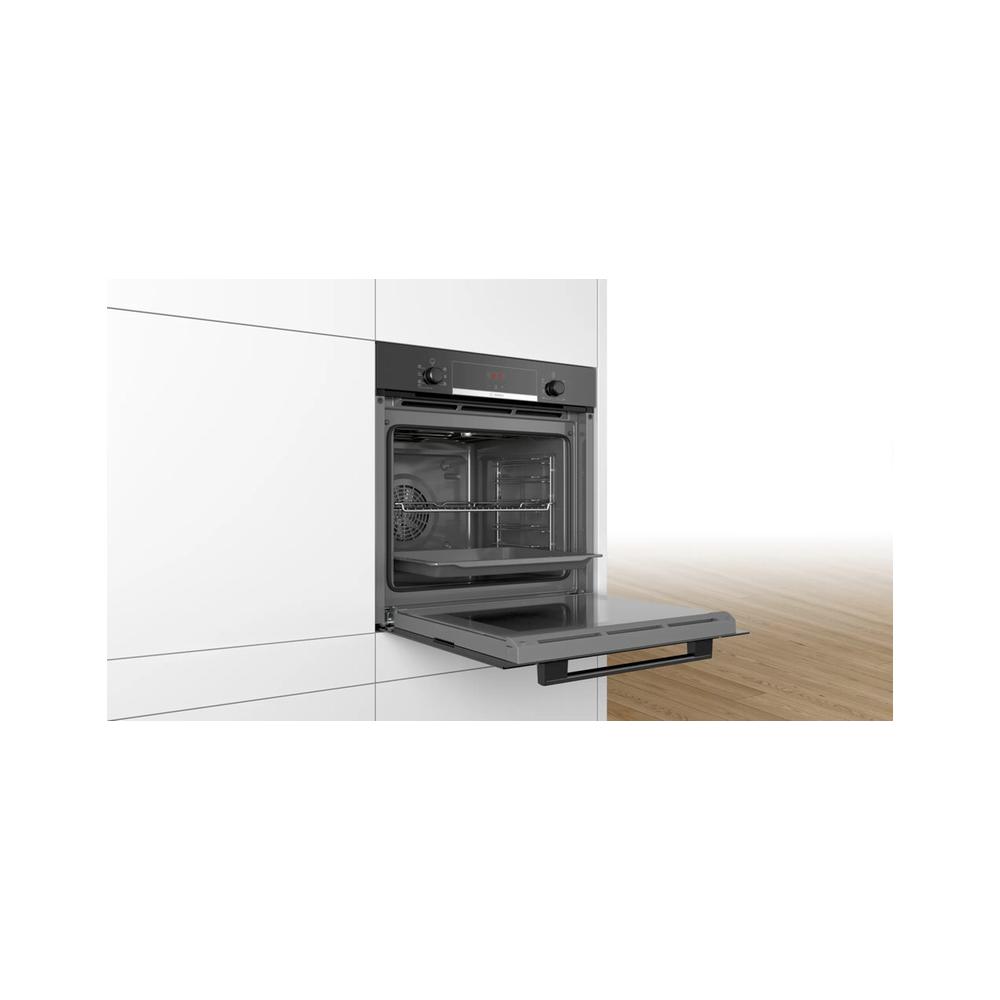 Bosch HBA513BB1 Φούρνος άνω Πάγκου 71lt χωρίς Εστίες Π59.4εκ. Μαύρος