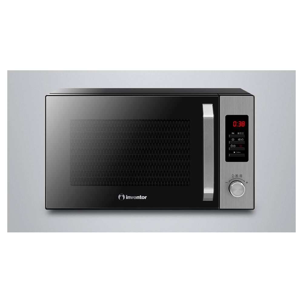 Inventor MWO-28L-BD Φούρνος Μικροκυμάτων με Grill 28lt Μαύρος