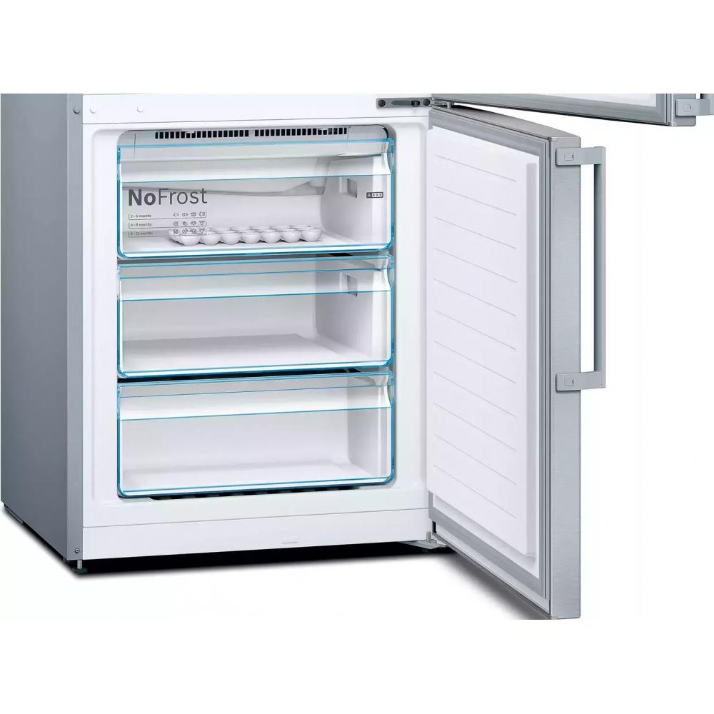 Bosch KGN49XIDP Ψυγειοκαταψύκτης 438lt Total NoFrost Υ203xΠ70xΒ67εκ. Inox