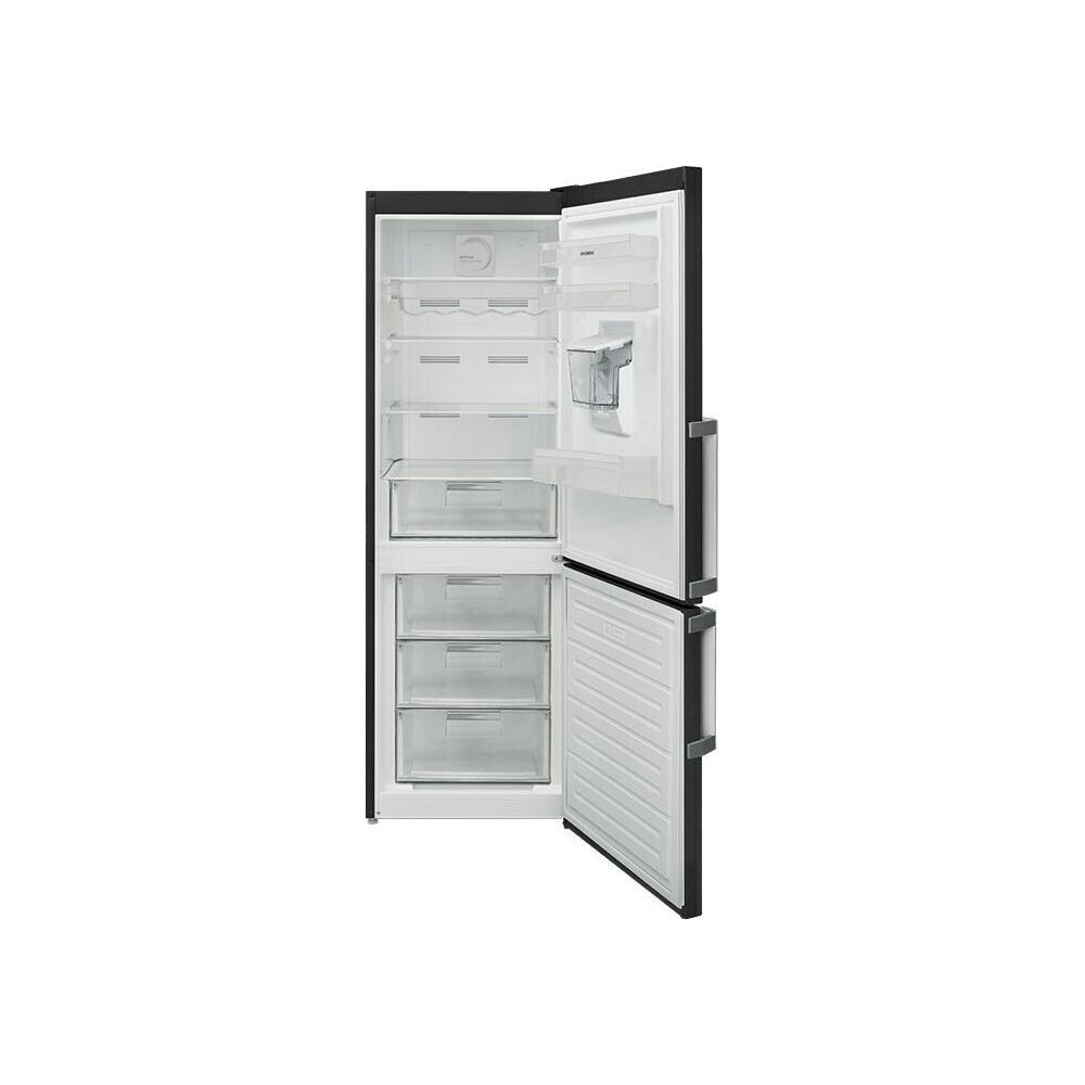 Hyundai HRC20-3793B-DGW/NF Ψυγειοκαταψύκτης 295lt Total NoFrost Υ186xΠ59.5xΒ60εκ. Μαύρος