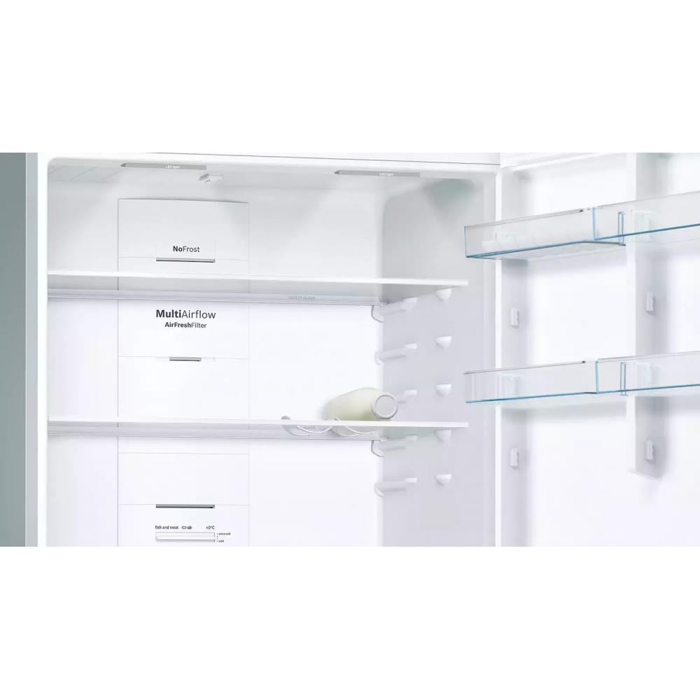 Bosch KGN864IFA Ψυγειοκαταψύκτης 631lt Total NoFrost Υ186xΠ86xΒ81εκ. Inox