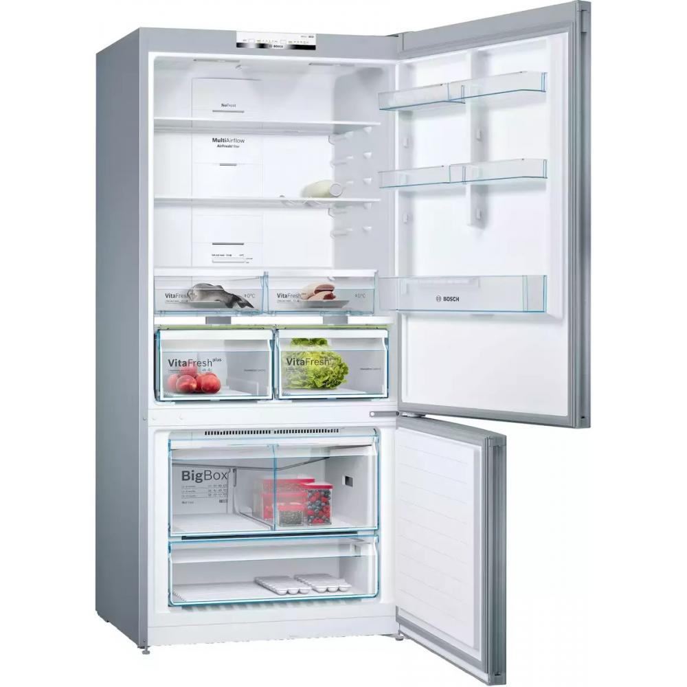 Bosch KGN864IFA Ψυγειοκαταψύκτης 631lt Total NoFrost Υ186xΠ86xΒ81εκ. Inox