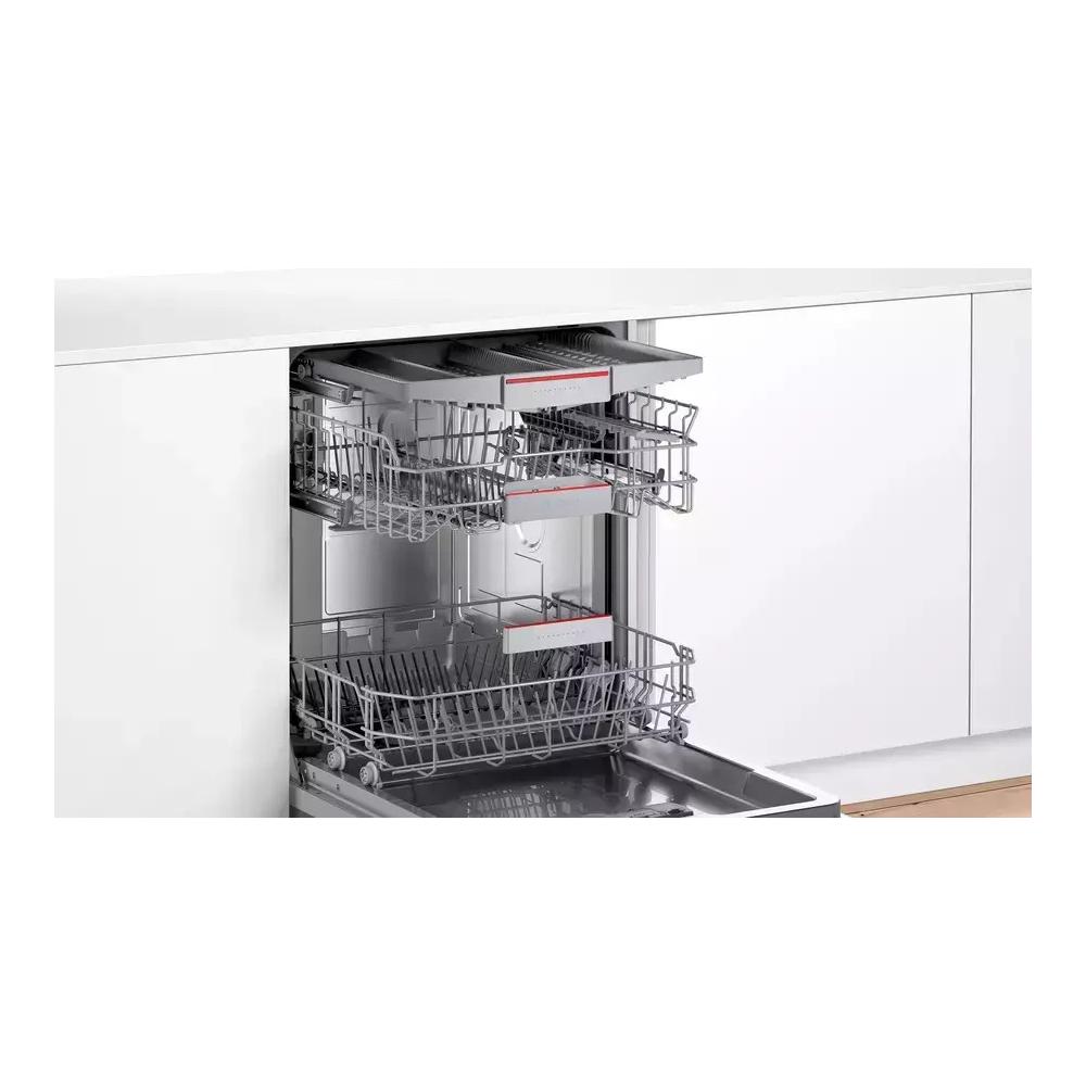 Bosch SMV4HVX33E Πλήρως Εντοιχιζόμενο Πλυντήριο Πιάτων με Wi-Fi για 13 Σερβίτσια Π59.8xY81.5εκ. Λευκό