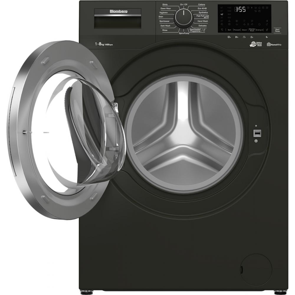 Blomberg LWF184420G Πλυντήριο Ρούχων 8kg με Ατμό 1400 Στροφών Γκρι