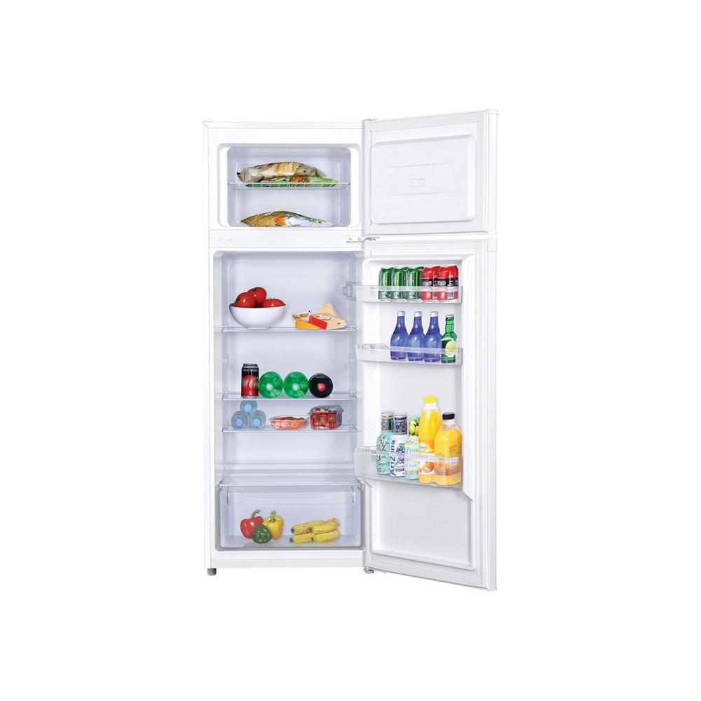 Inventor DPC1430W Ψυγείο Δίπορτο 206lt Υ142.6xΠ54.5xΒ55.5εκ. Λευκό