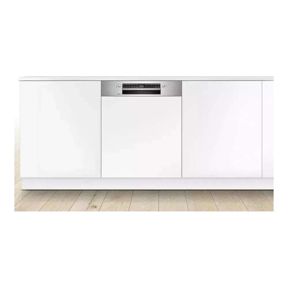 Bosch SMI6TCS00E Εντοιχιζόμενο Πλυντήριο Πιάτων με Wi-Fi για 14 Σερβίτσια Π59.8xY81.5εκ. Inox