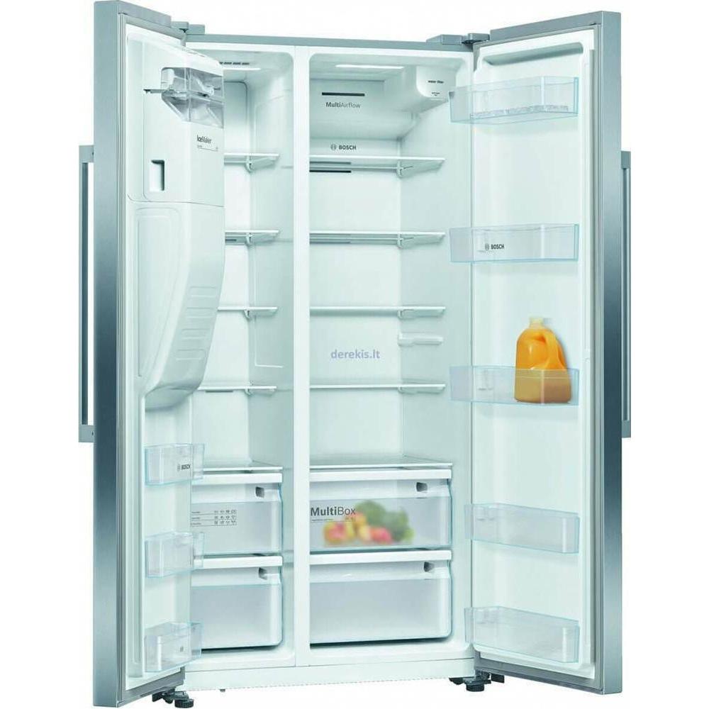 Bosch KAD93VIFP Ψυγείο Ντουλάπα 532lt Total NoFrost Υ178.7xΠ90.8xΒ70.7εκ. Inox