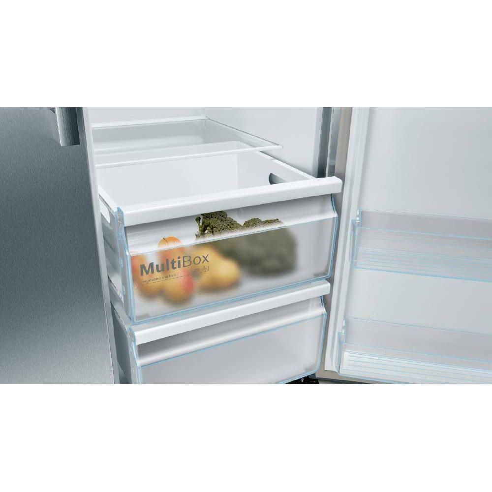 Bosch KAD93VIFP Ψυγείο Ντουλάπα 532lt Total NoFrost Υ178.7xΠ90.8xΒ70.7εκ. Inox